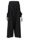 24SS Women's Stripes Pants IN4374BLACK Black BPG - Y-3 - BALAAN 2