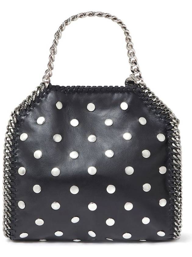 Studded Falabella mini tote bag black - STELLA MCCARTNEY - BALAAN 2