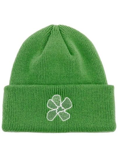 Flower Beanie Green - UNALLOYED - BALAAN 2