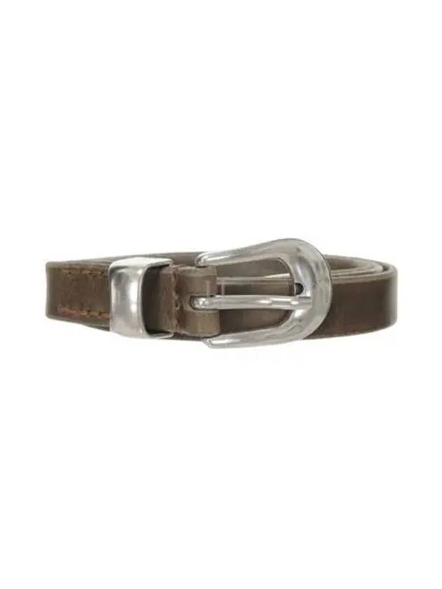 Buckle Leather Belt Grau - OUR LEGACY - BALAAN 2