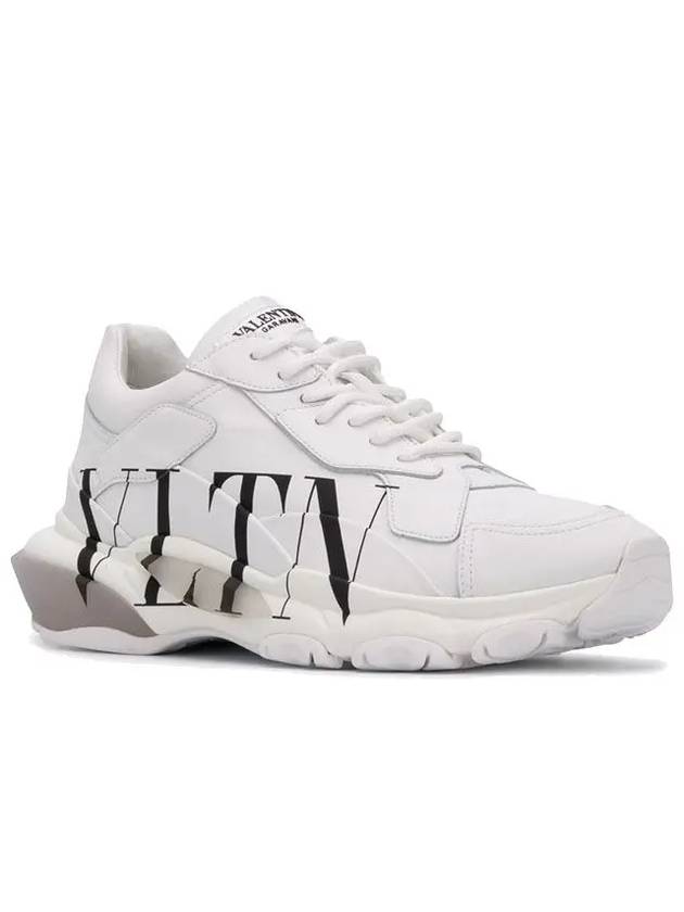 Bounce Low-Top Sneakers White - VALENTINO - BALAAN 4