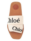 Women s Woody Mule Shoes WHITE 36 SIZE CHC22U188Z3010 - CHLOE - BALAAN 1