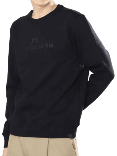 Alpha Crew Neck Sweater Black - J.LINDEBERG - BALAAN 2