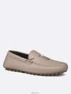 CD Diamond Grained Calfskin Loafers Beige - DIOR - BALAAN 5