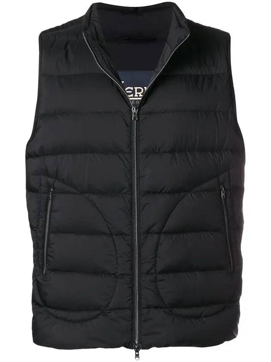 Men's Down Vest Black - HERNO - BALAAN 1