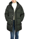 Declan Quilted Hood Padded Green - THEORY - BALAAN.
