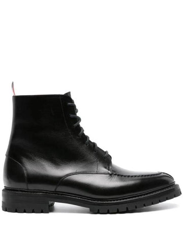 Wingtip leather boots MFB236B06764 - THOM BROWNE - BALAAN 1