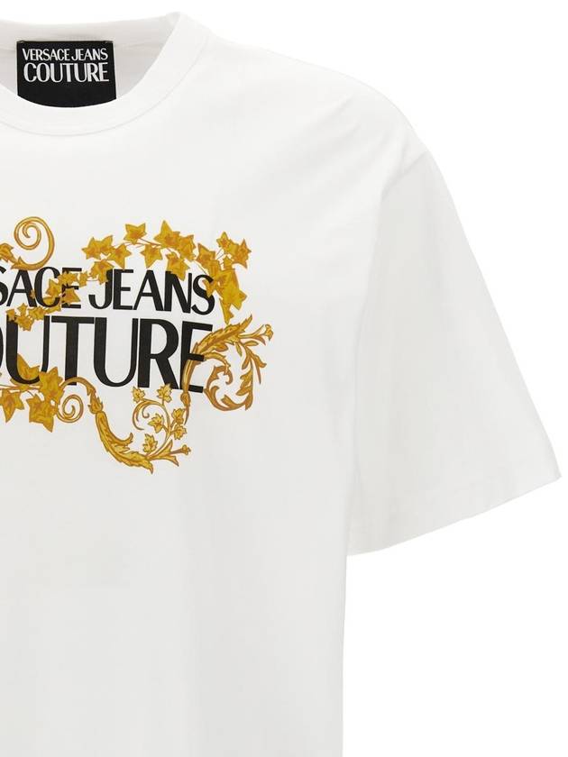 Versace Jeans Couture Logo Print T-Shirt - VERSACE - BALAAN 3