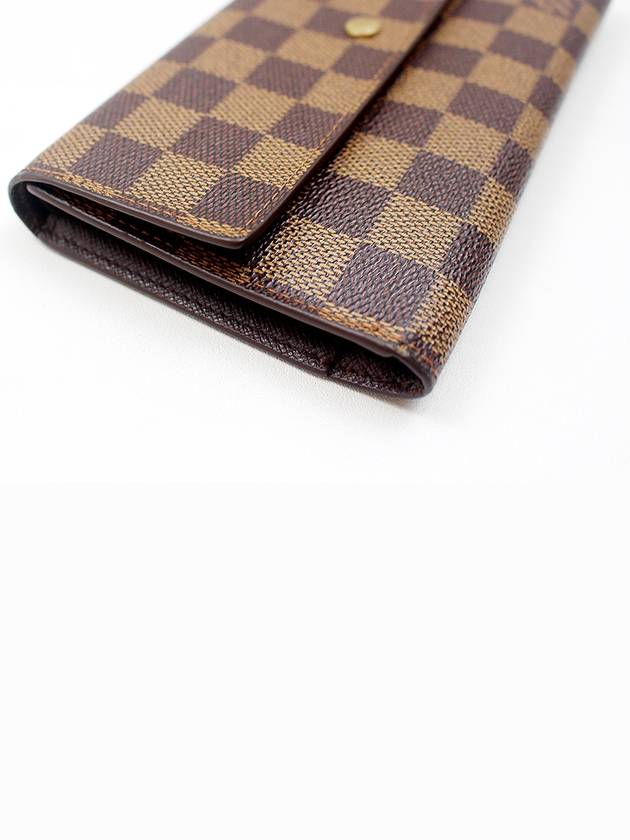 Louis Vuitton Damier Port Tresso 3 fold long wallet N61215 - CARTIER - BALAAN 2