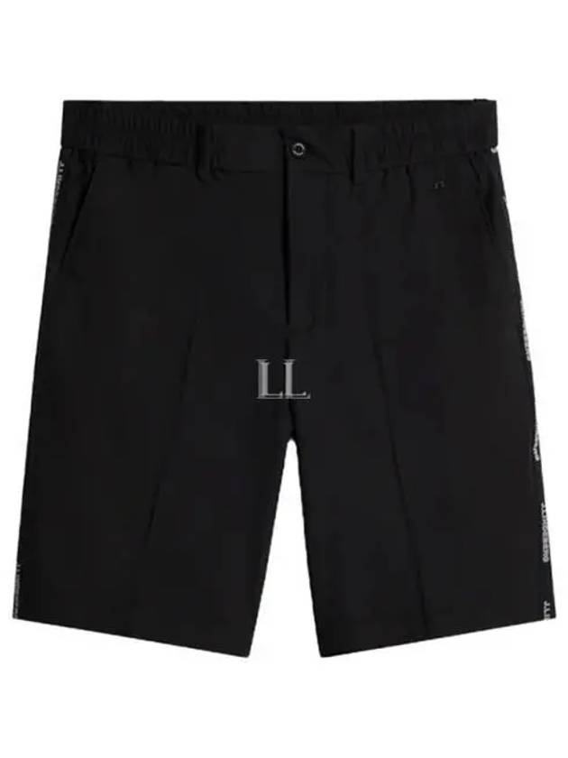 Men's Stuart Stripe Shorts Black - J.LINDEBERG - BALAAN 2