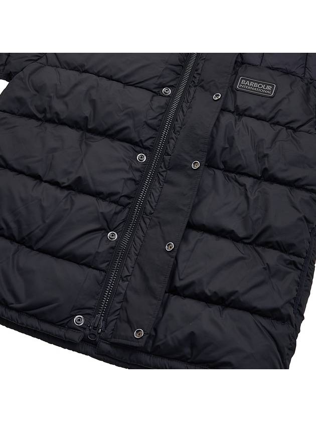 Logo Patch Padded Black - BARBOUR - BALAAN 10