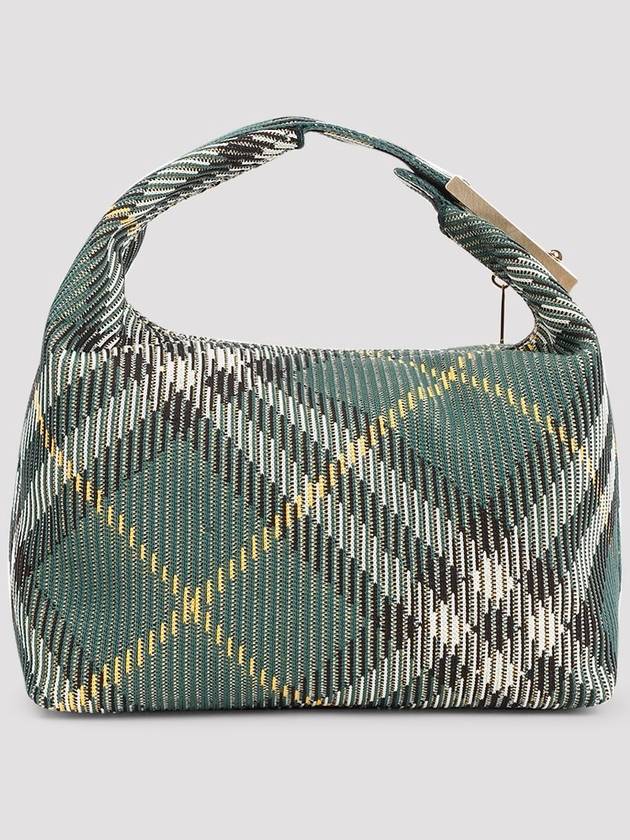 Peg Medium Duffel Bag Green - BURBERRY - BALAAN 3