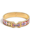 Clic H Fleur D Ivert Bracelet Gold - HERMES - BALAAN 2