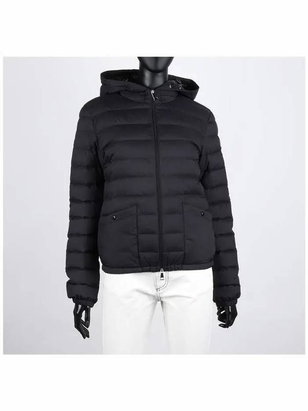 Hede Hooded Short Down Padding Black - MONCLER - BALAAN 3