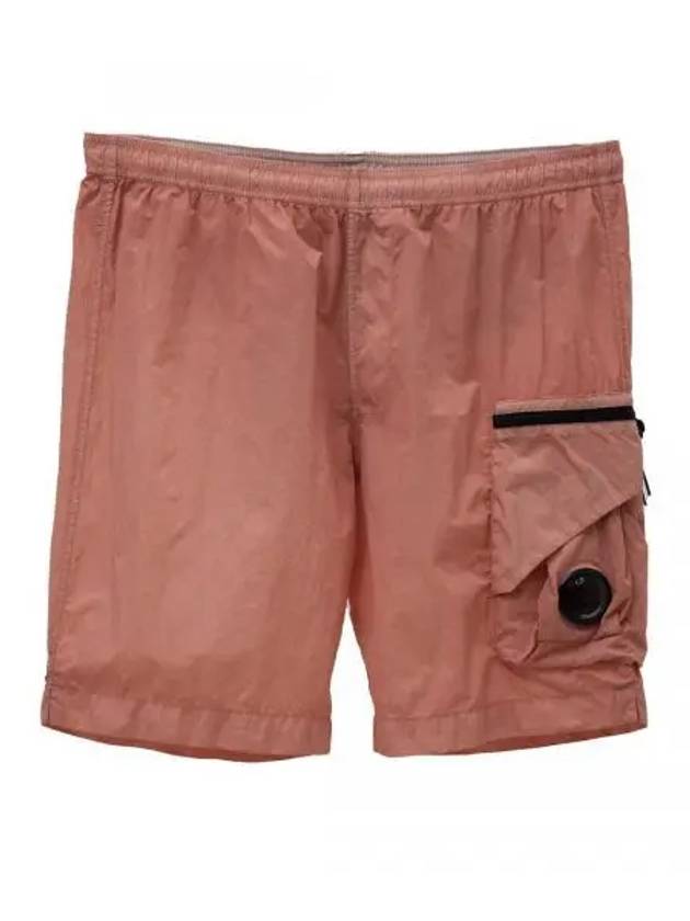 Eco Chrome Lens Utility Swim Shorts Pale Mauve - CP COMPANY - BALAAN.