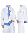 Lazar washed denim jacket LAZAR OPTIC WHITE - STUDIO NICHOLSON - BALAAN 1