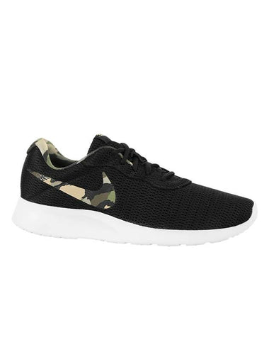 Tanjun Premium Camo Low Top Sneakers Black - NIKE - BALAAN 1