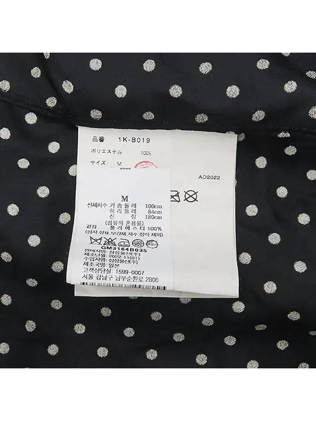 Comme des Gar ons 1K B019 Black Color White Dot Women s Blouse - COMME DES GARCONS - BALAAN 5