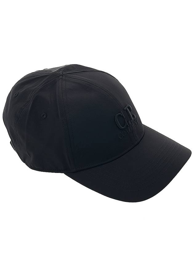 Logo Ball Cap Black - CP COMPANY - BALAAN 5