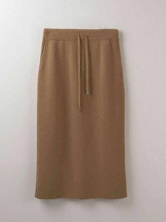 100% Cashmere Drawstring Banding Skirt C1KSK01 - CALLAITE - BALAAN 6