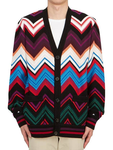 Men's Cardigan US23WM0E BC003F SM8WR - MISSONI - BALAAN 1