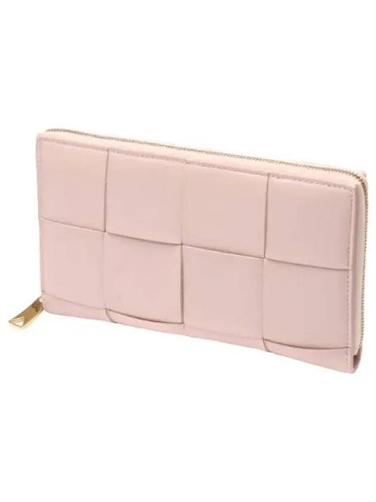 Cassette zipper around wallet women s long - BOTTEGA VENETA - BALAAN 1