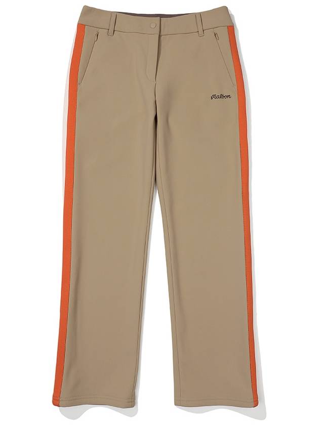 Bonding straight fit pants BEIGE WOMAN - MALBON GOLF - BALAAN 1