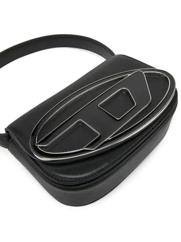 1DR Nappa Leather Shoulder Bag Black - DIESEL - BALAAN 3