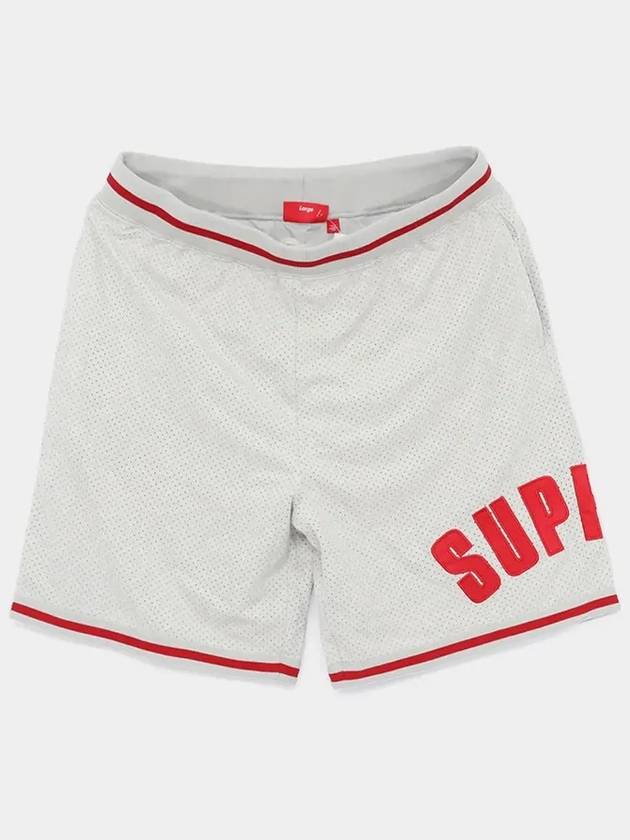 Ultra Suede Mesh Shorts Men s SS24SH7 GRAY - SUPREME - BALAAN 3