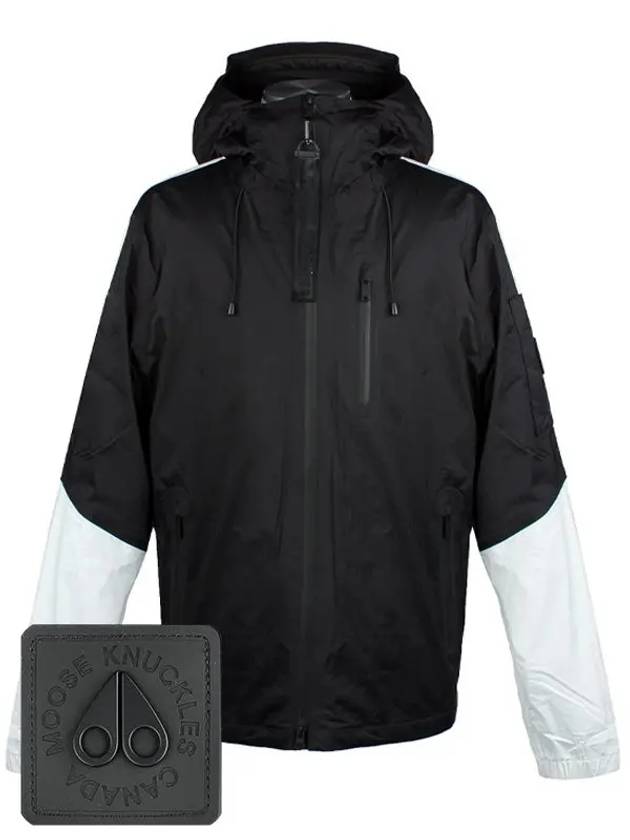 Jensen Rain Jacket Black - MOOSE KNUCKLES - BALAAN 3