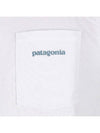 Men's Boardshort Logo Pocket Cotton Short Sleeve T-Shirt White - PATAGONIA - BALAAN 7