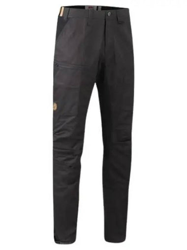 Men s Abisco Light Trekking Trousers Regular Dark Gray - FJALL RAVEN - BALAAN 1