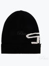 K-Peel Logo Intarsia Beanie Black - DIESEL - BALAAN 2