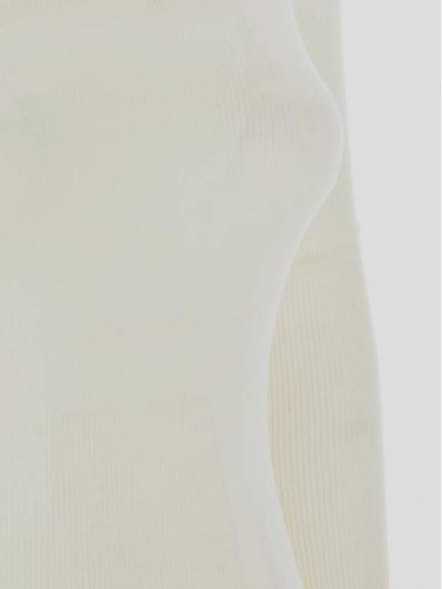 Woolen Turtleneck White - BOTTEGA VENETA - BALAAN 2