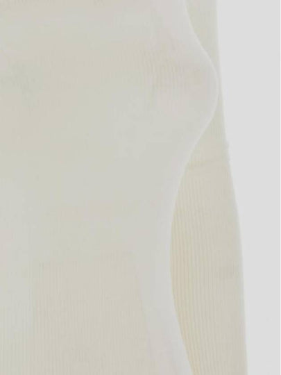 Woolen Turtleneck White - BOTTEGA VENETA - BALAAN 2