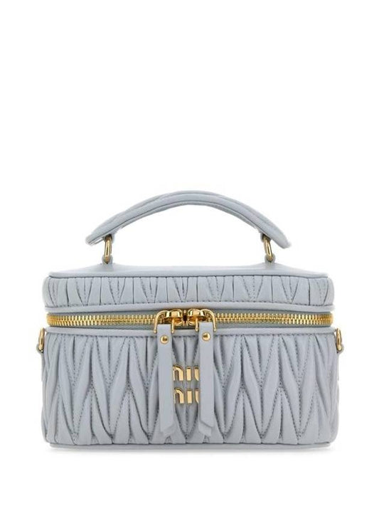 Tote Bag 5BH230N88 F0591 Gray - MIU MIU - BALAAN 1