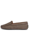 Gommino Suede Driving Shoes Grey - TOD'S - BALAAN 4