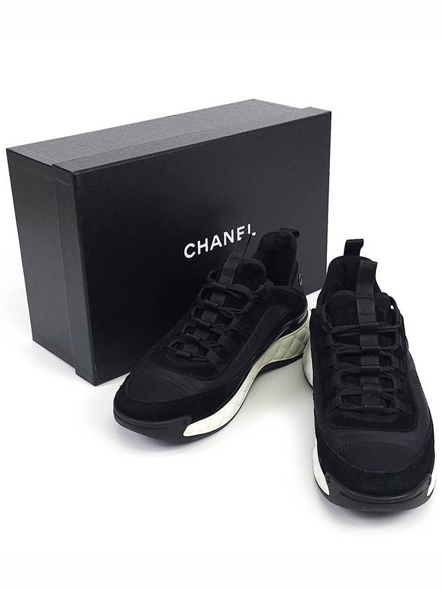 G35617 mixed fiber sneakers - CHANEL - BALAAN 2