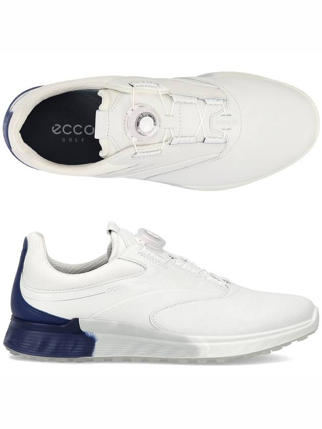 M Golf S Three Boa Spikeless White - ECCO - BALAAN 2