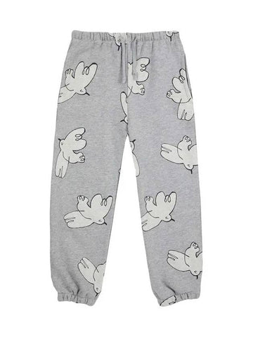 Kids Bird Jogger Pants Gray B224AC077 051 - BOBO CHOSES - BALAAN 1