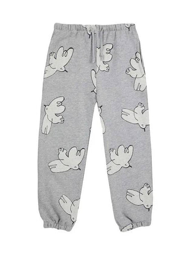 Kids Bird Jogger Pants Gray B224AC077 051 - BOBO CHOSES - BALAAN 1