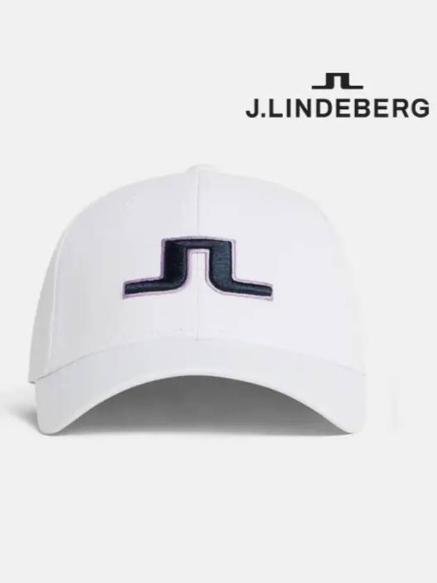 Men's Golf Angus Ball Cap White - J.LINDEBERG - BALAAN 2