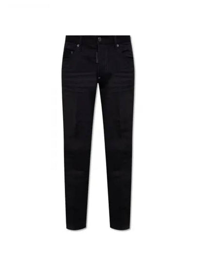 Skater Slim Cut Jeans Black - DSQUARED2 - BALAAN 2