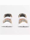 Vintage Check Suede Leather Sneakers Archive Beige - BURBERRY - BALAAN 6