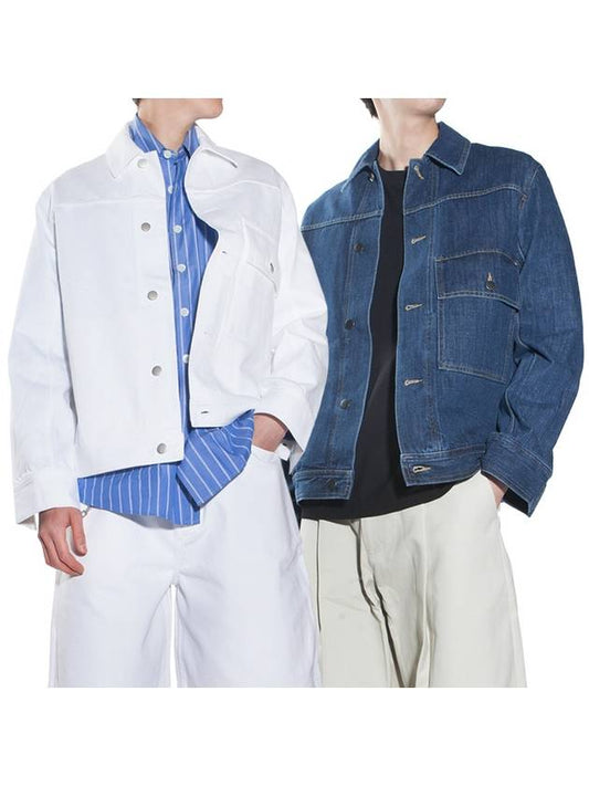 Lazar washed denim jacket LAZAR - STUDIO NICHOLSON - BALAAN 1