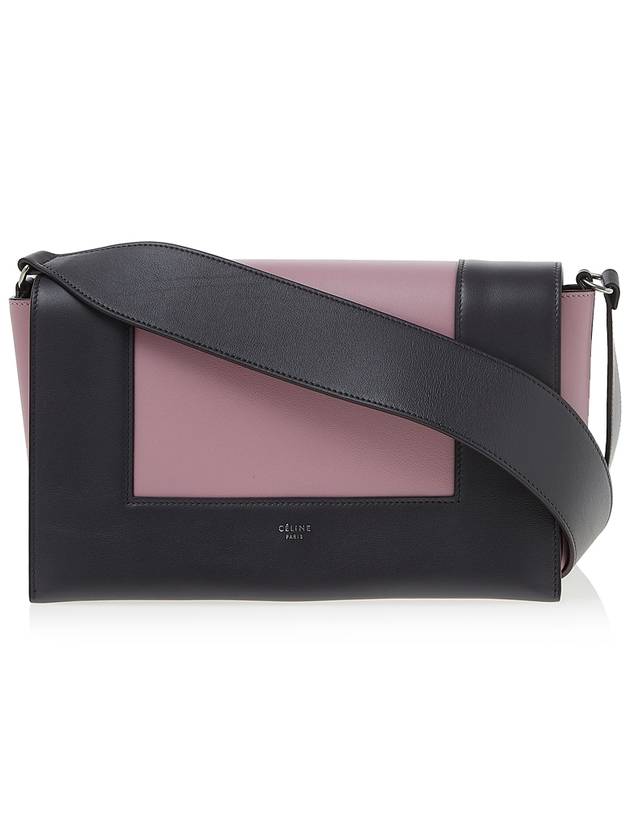 Two-Tone Frame Shoulder Bag Pink - CELINE - BALAAN 2