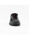 America's Cup Leather Mesh Low Top Sneakers Black - PRADA - BALAAN 5