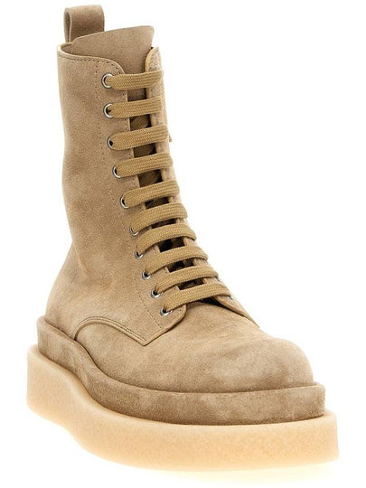 Jil Sander Suede Ankle Boots - JIL SANDER - BALAAN 2