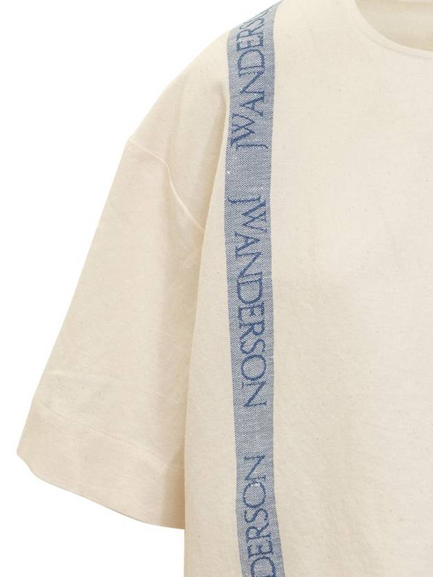 Short Sleeve T-Shirt TP0320PG1483046 White - JW ANDERSON - BALAAN 4