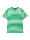 Striped Classic Fit Jersey Short Sleeve T-Shirt Green - POLO RALPH LAUREN - BALAAN 1